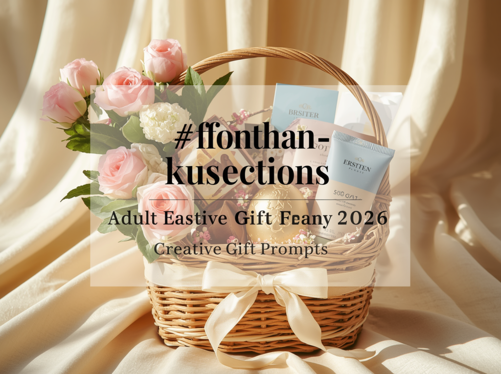 Adult Easter Basket Ideas 2026: 15 Creative Gift Prompts for Unique & Aesthetic Baskets