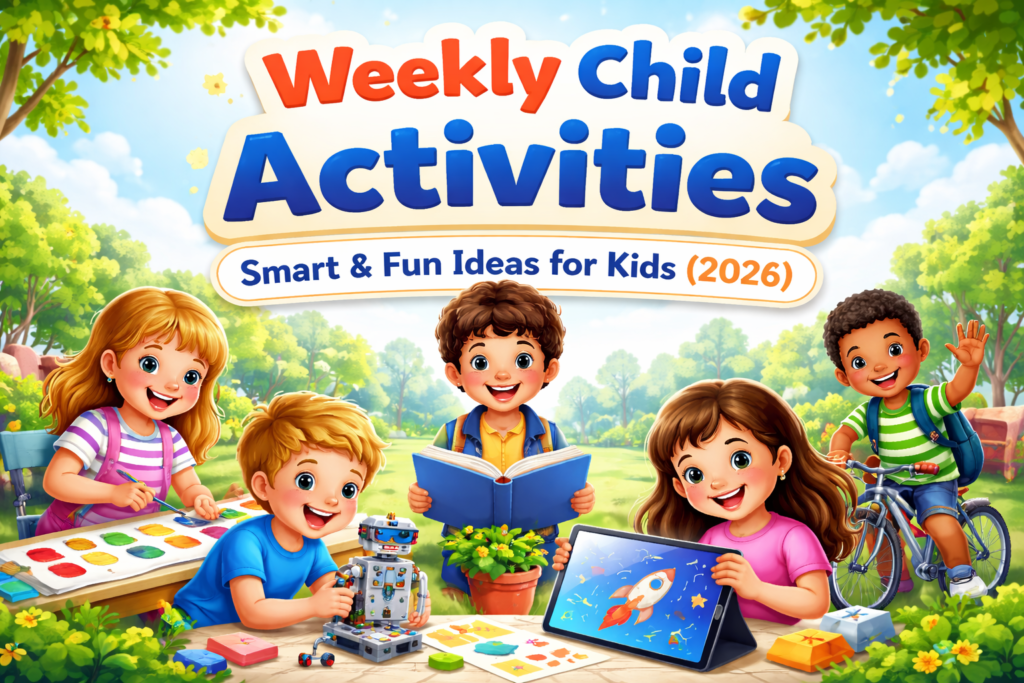 Weekly Child Activities: Smart, Fun & AI-Age Ideas for Kids (2026 Guide)