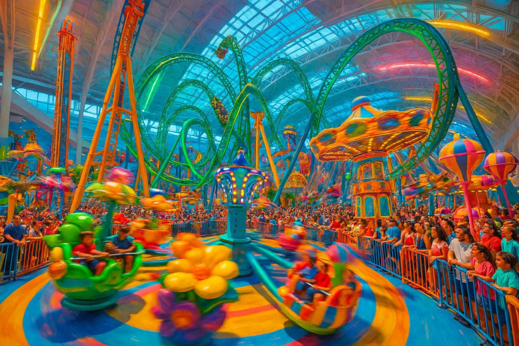 Indoor Theme Park Prompt