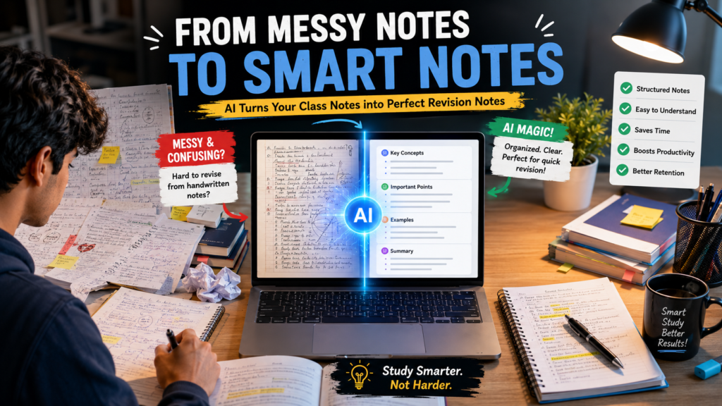 ChatGPT Prompt to Turn Class Notes