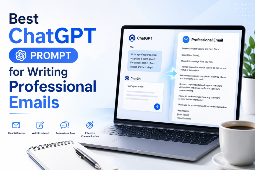 Best ChatGPT Prompt for Writing Professional Emails