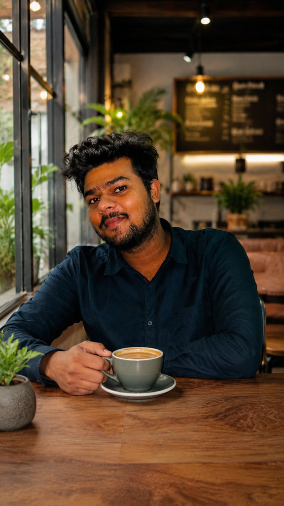 Gemini AI Cafe Photo Prompts