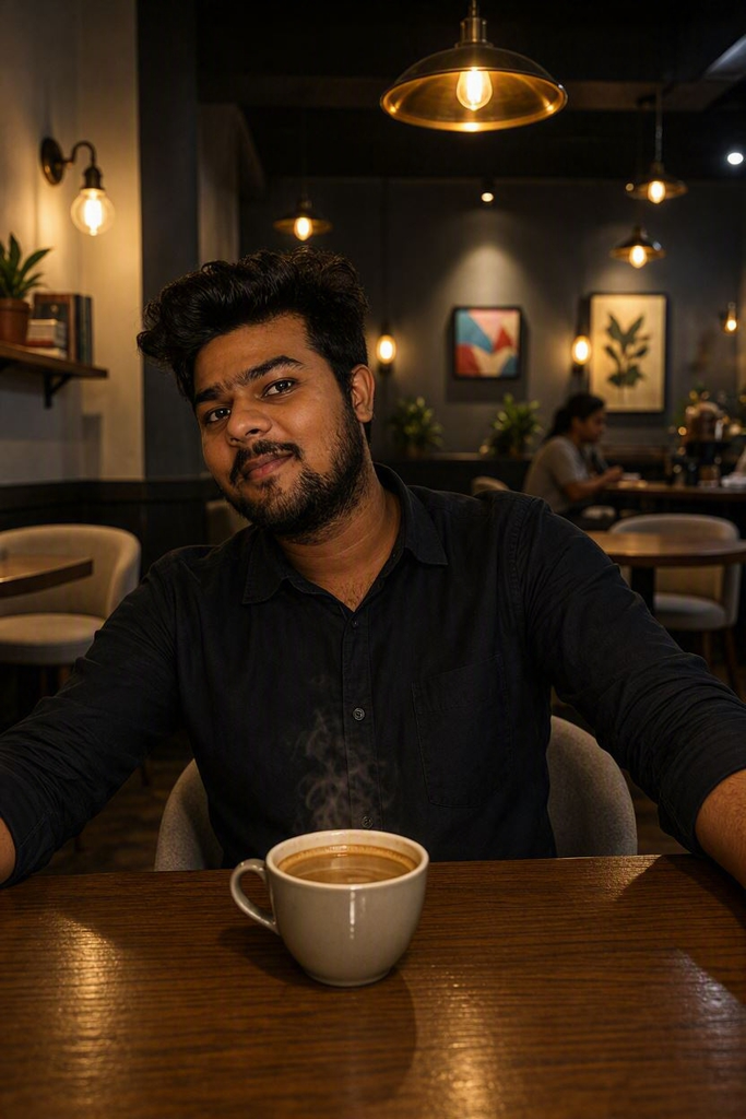 Gemini AI Cafe Photo Prompts
