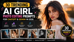 Girls AI Photo Prompts