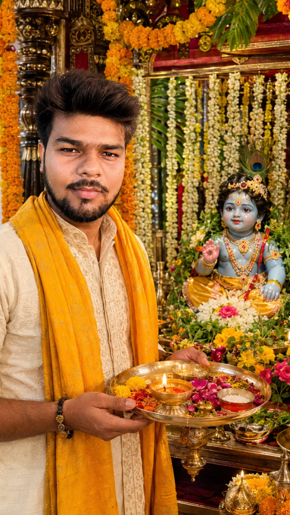 Krishna Janmashtami AI Photo Editing Prompts