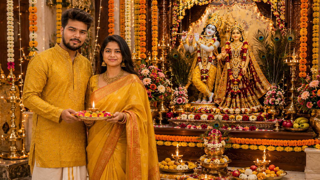 Krishna Janmashtami AI Photo Editing Prompts