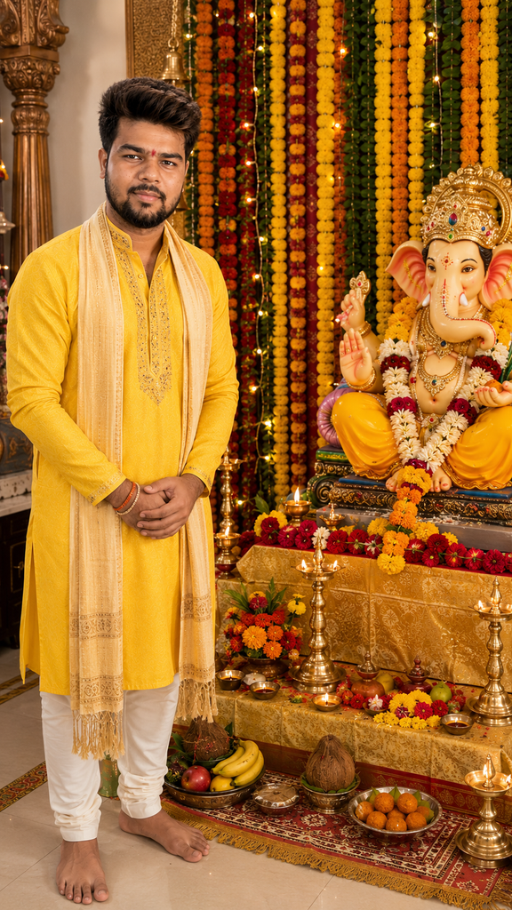 Ganesh Chaturthi AI Photo Editing Prompts