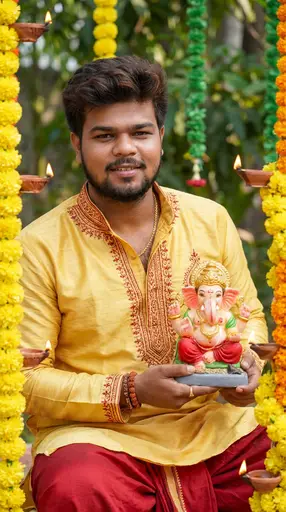Ganesh Chaturthi AI Photo Editing Prompts