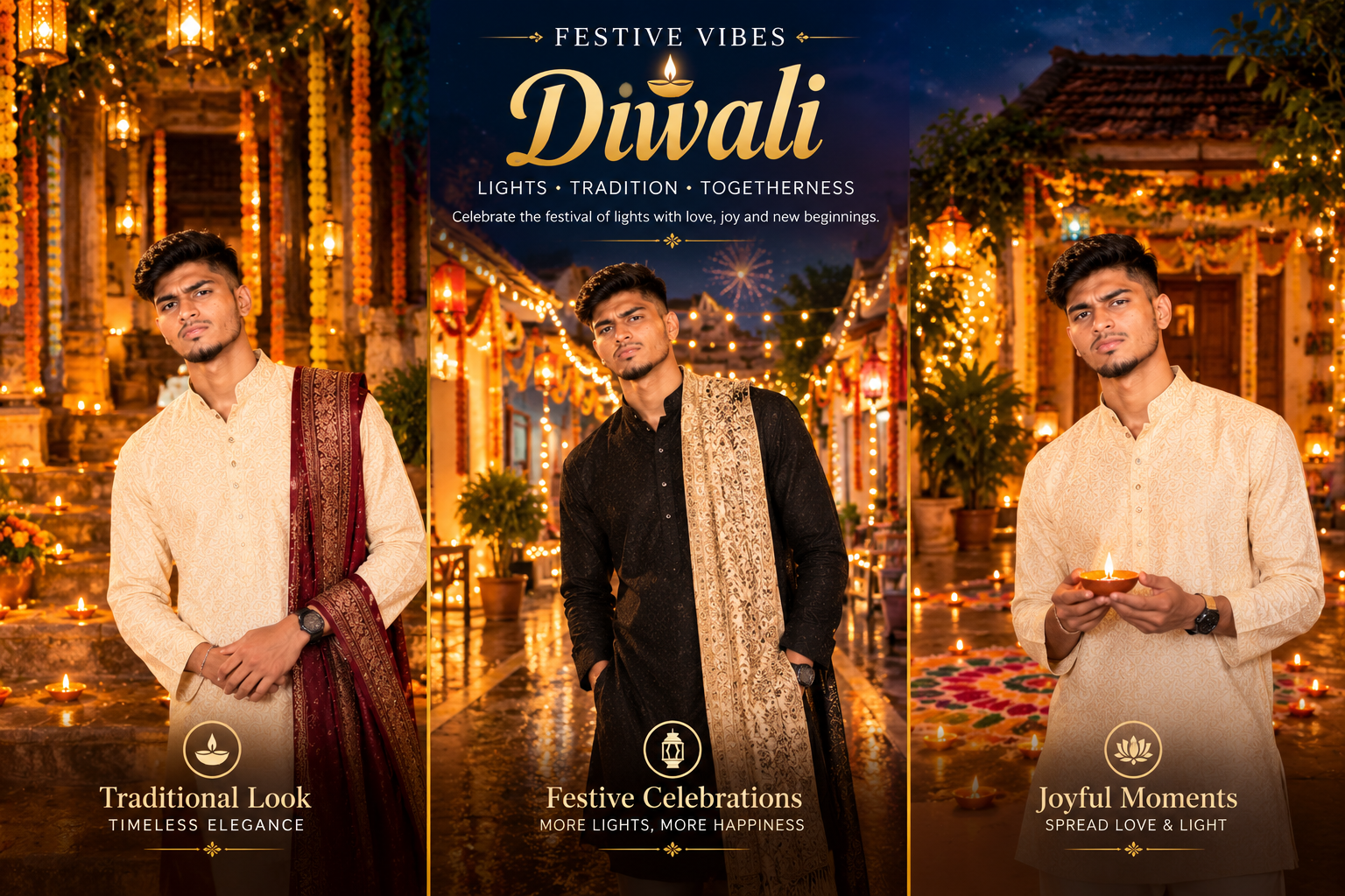 How to Create Diwali AI Pictures: 9 Festive Prompts That Look Stunningly Real (2026)
